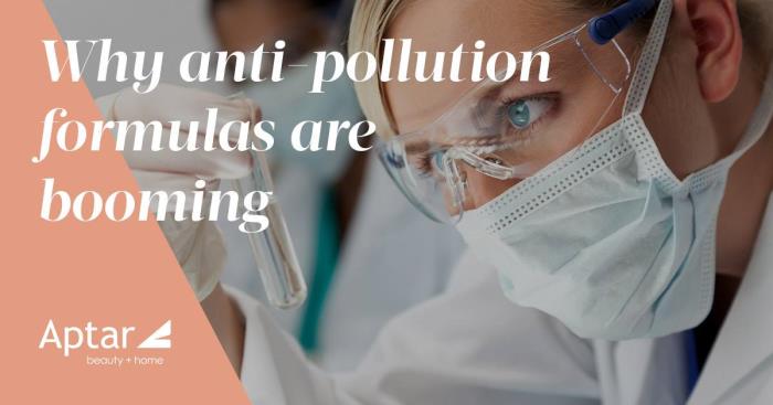 A boom in anti-pollution barrier formulas